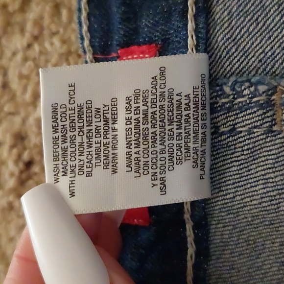 Distressed Jean Short Shorts By Bongo - Picture 4 of 8